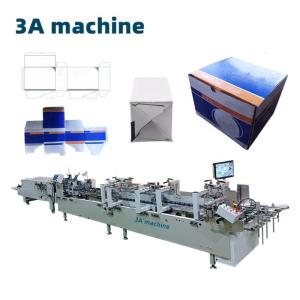  Automatic Bottom Lock Folder Gluer for Precise Folding and Pasting in 10*1.2*1.3m Size Manufactures