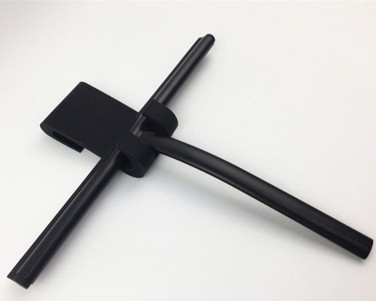 10 Inch Black Stainless Steel Window Squeegee 26.5X21X4 Cm Lightweight