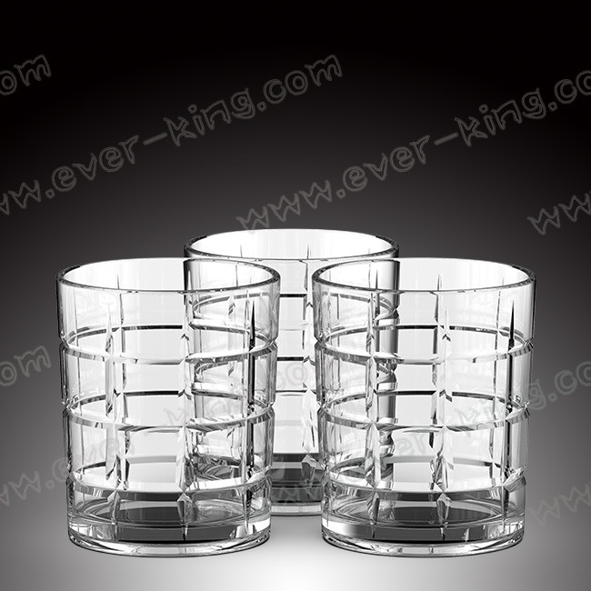 Non Spill Crystal Whiskey Glass Cup ISO9001 SGS Certificated