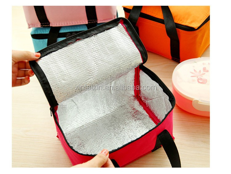 Manufacturers across the border to produce thermal insulation bags Oxford cloth lunch bags