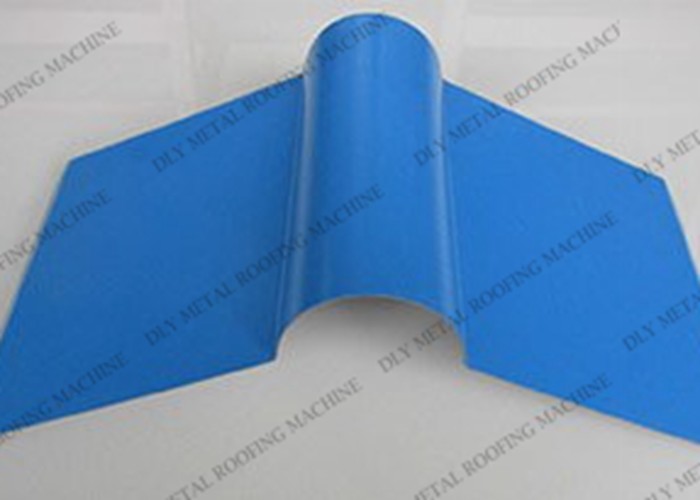 10m/Min Automatic Ridge Forming Machine 5000kg Ridge Roofing Tile Machine