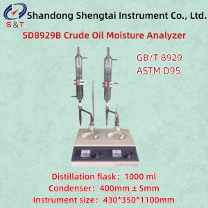 Manual Crude Oil Moisture Analyzer ASTM D95 Distillation Equipped 1000ml