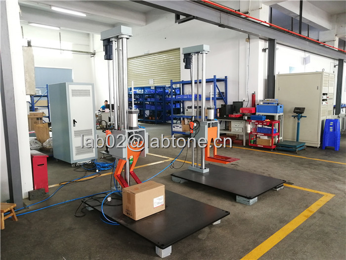JIS Z 0202 Support Jig Package Drop Test For Corner / Edge Drop For Package Freight