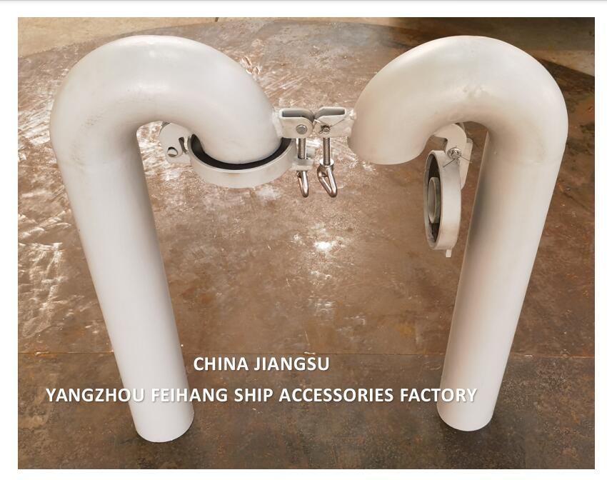 Goose Neck ventilation Diameter 100mm, Round Type, With Flap Valve (Goose Neck Shall Be Closable)