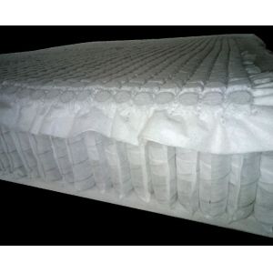 Super-elastic pocket spring mattress unit with additional mini-spring combinatio