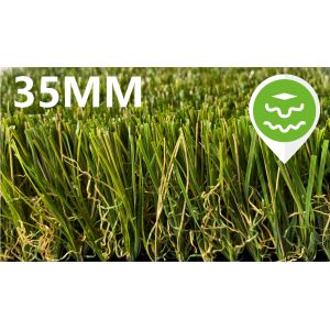 China 35mm Height Garden Artificial Grass Fence Synthetic Turf on sale