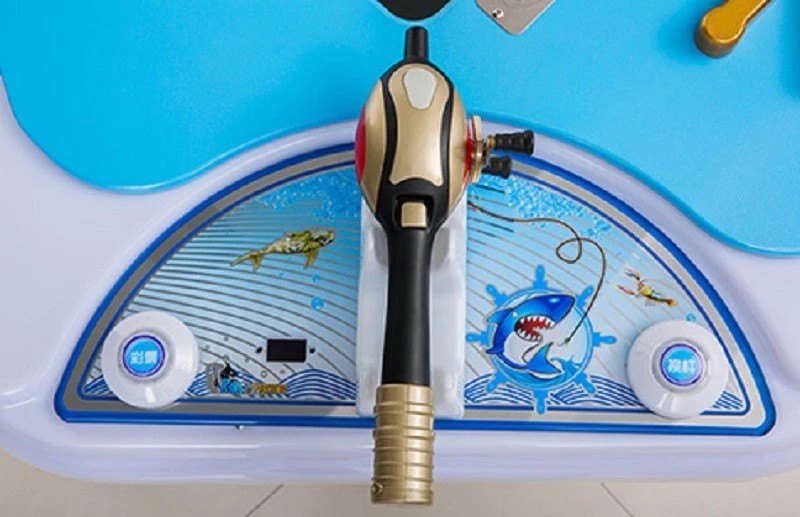 Kids Medium Coin Fishing Game Machine Fishing King 4 Players RoHs CE