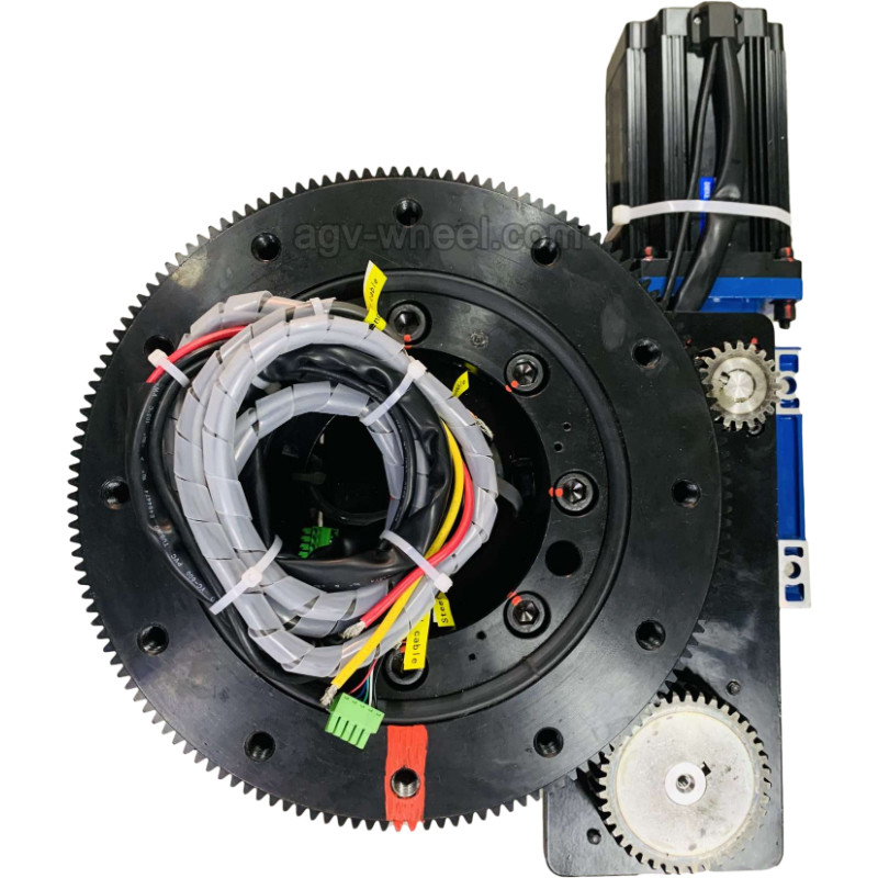 Heavy Duty 48V 2KW Horizontal Servo Motor Wheel AGV Drive Wheels
