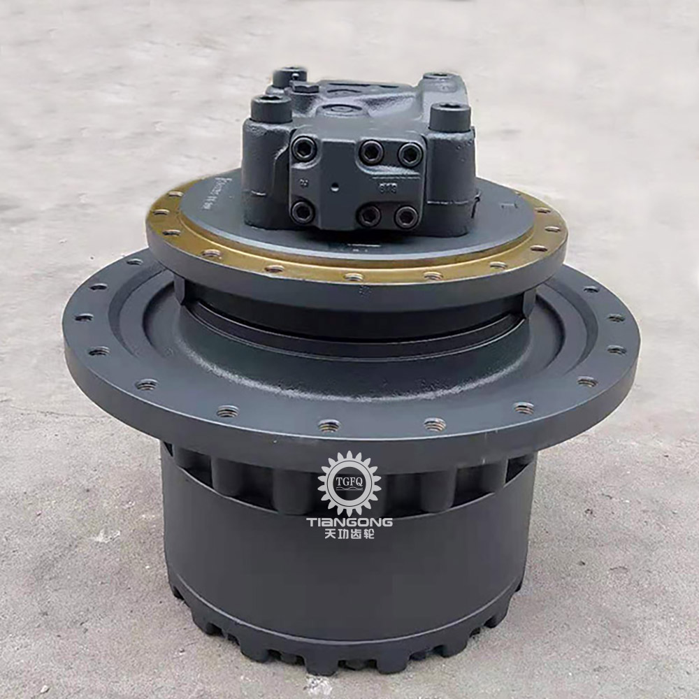 Iron PC200-8MO Excavator Travel Gearbox with Motor Travel Excavator Parts 20Y-27-00560