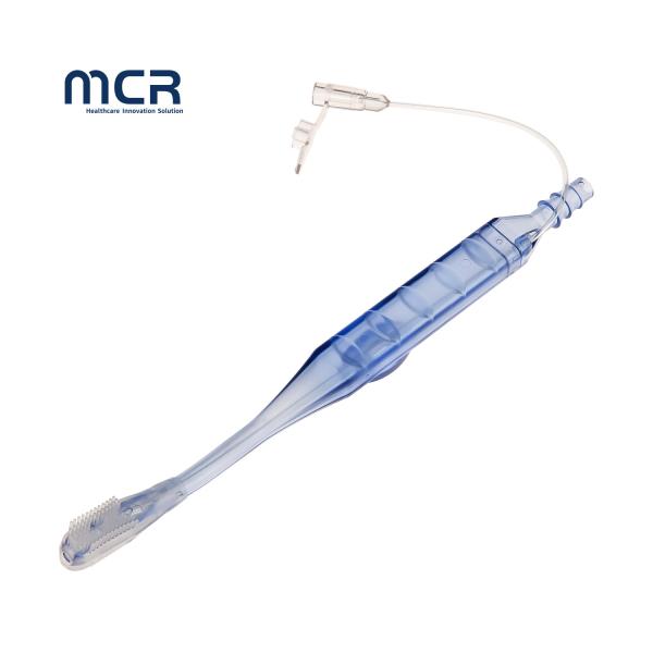 Nursing Product Comfortable and Hygienic Silicone Brush Head Suction Toothbrush
