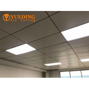 Custom Square Aluminum Clip In Metal Ceiling Perforated Moisture Proof