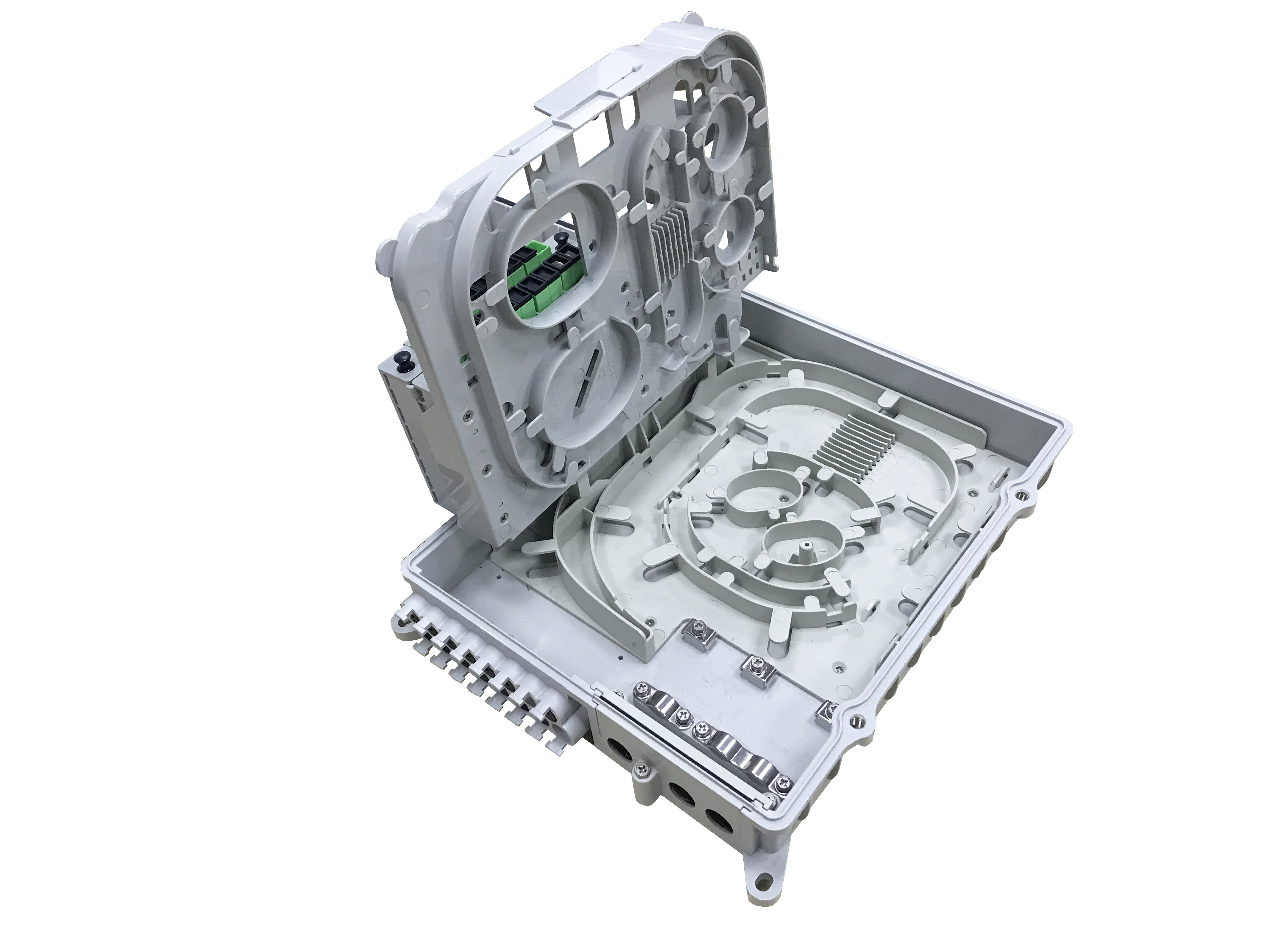 GFS-16U 16cores Optical Fiber Distribution Box IP65 328*259*94mm