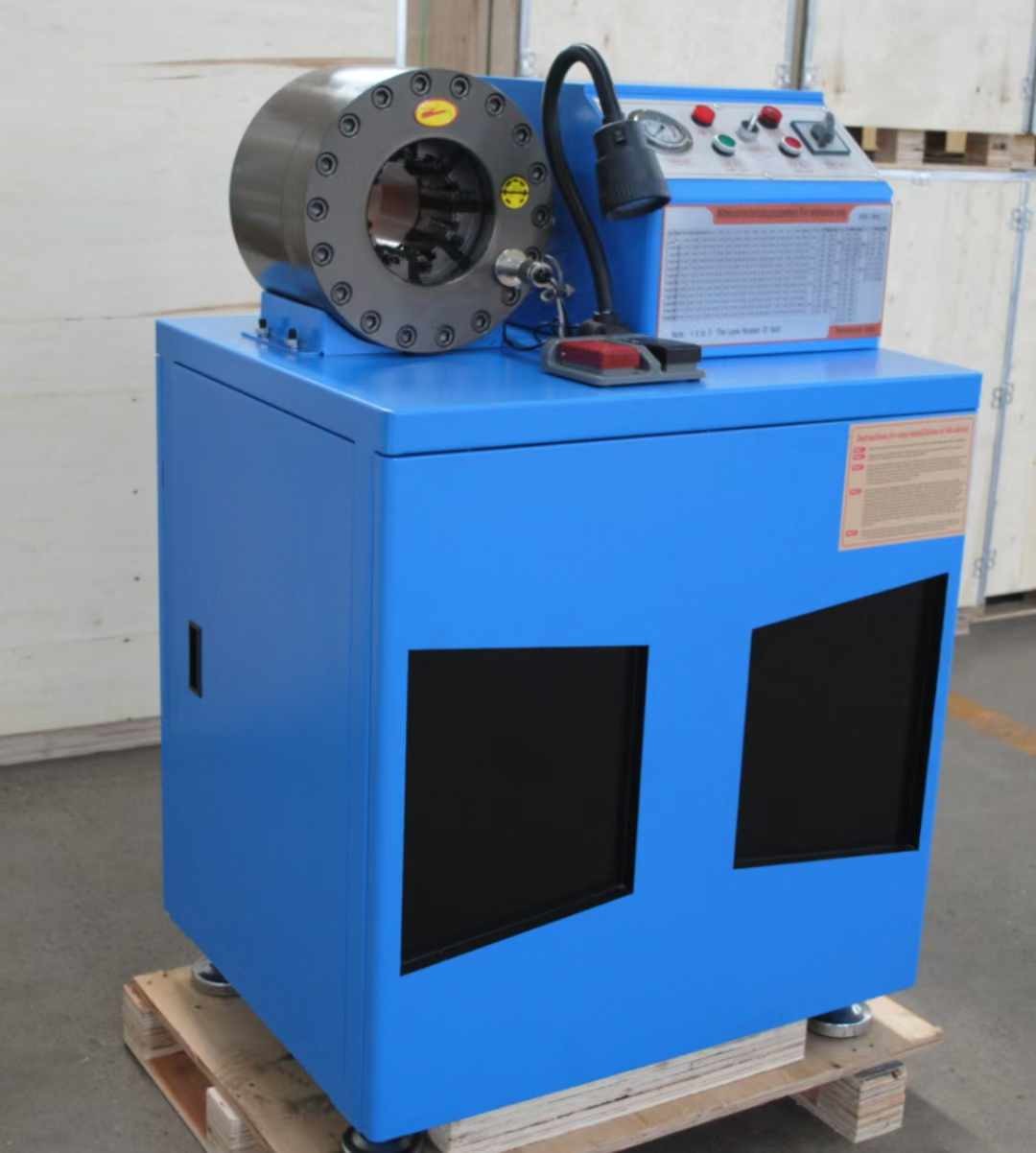 2 Inch Big Power 4Kw Portable Hose Crimping Machine Excavator Hose Press Tool Hydraulic Hose Crimper