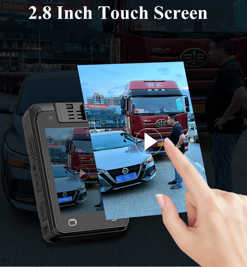4G Waterproof IP67 Police Body Camera with GPS Tracking and CMSV6
