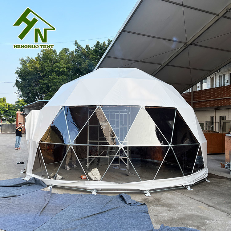 Area 28sqm Outdoor Dome Tent Hotel Geodesic Dome Tent For Sale