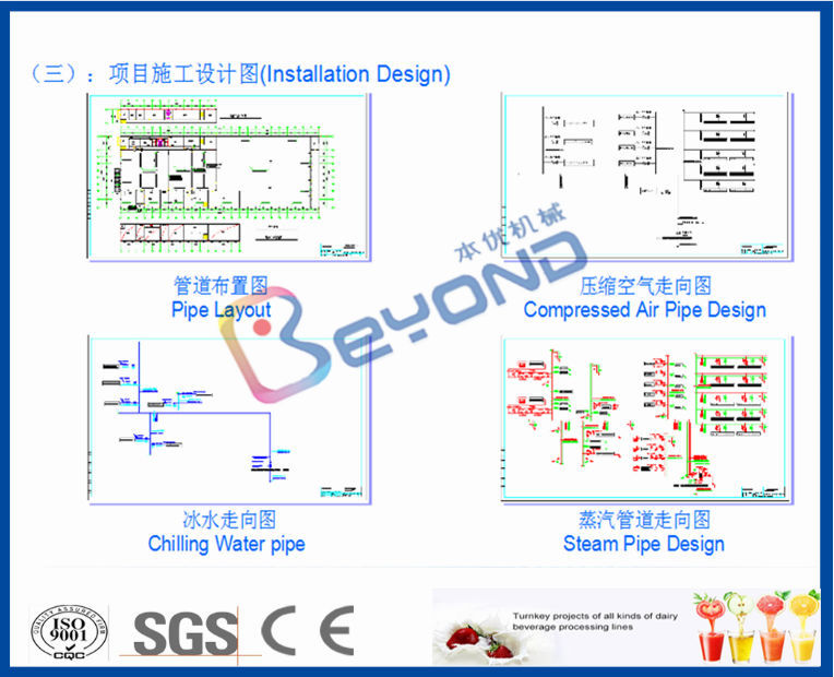 SUS304 PLC Automatic Control Soy Milk Production Machine PET Hot Filling Sterilizer