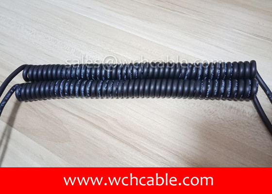 UL20963 Abrasion Resistant Polyurethane Spring Cable