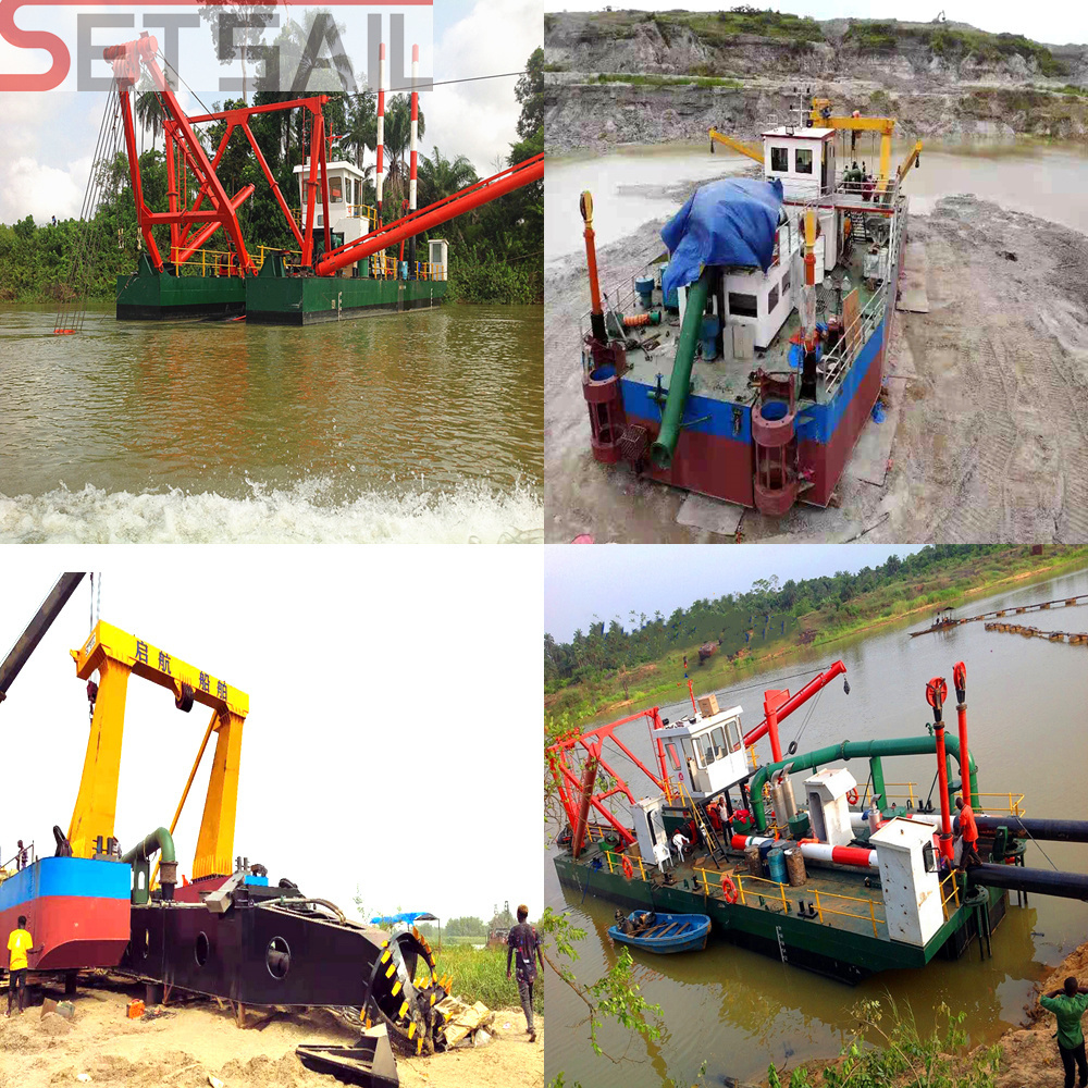 Diesel Engine Water Flow 4000m3 Cutter Suction Dredger