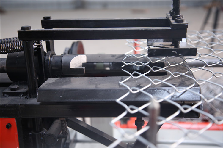 5.5kw Double Wire 30m2/H Chain Link Fencing Machine