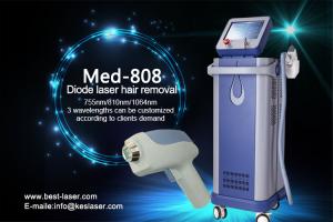 China Home Permanent Herbal 808nm Diode Laser Hair Removal Machine Pain Free 600W on sale