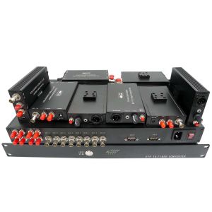 Simple EFP To Fiber Optic System With SDI Intercom Tally