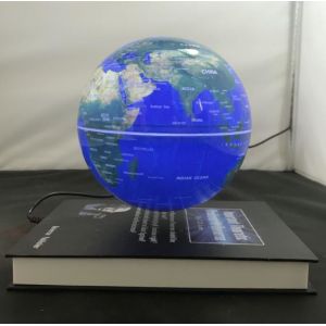 book base maglev floating levitate 6inch globe with lighting