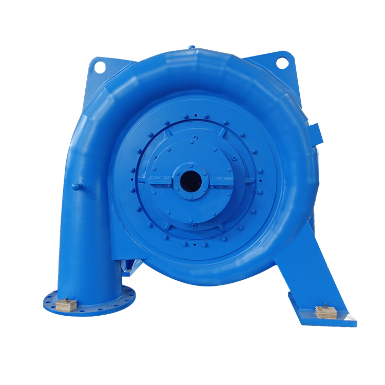 Hydraulic 9-23m Head Hydro Turbine Parts Straight League Driving Mode