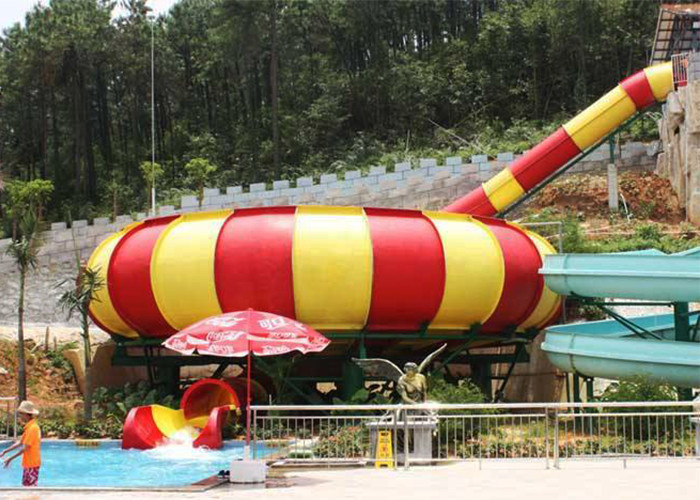 GS TUV Custom Water Slides Space Bowl Slide Amusement Park Equipment