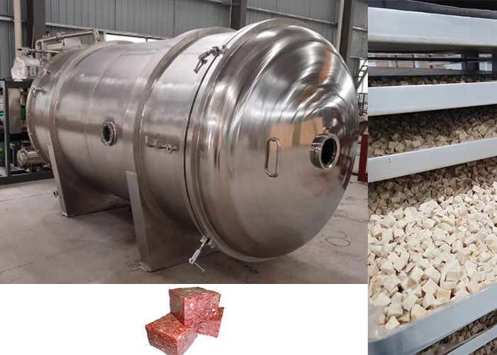 Medium Food Vacuum Freeze Drying Machine 100kg/Batch