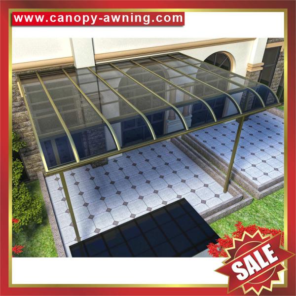 high quality house patio terrace balcony rain sunshade aluminum polycarbonate