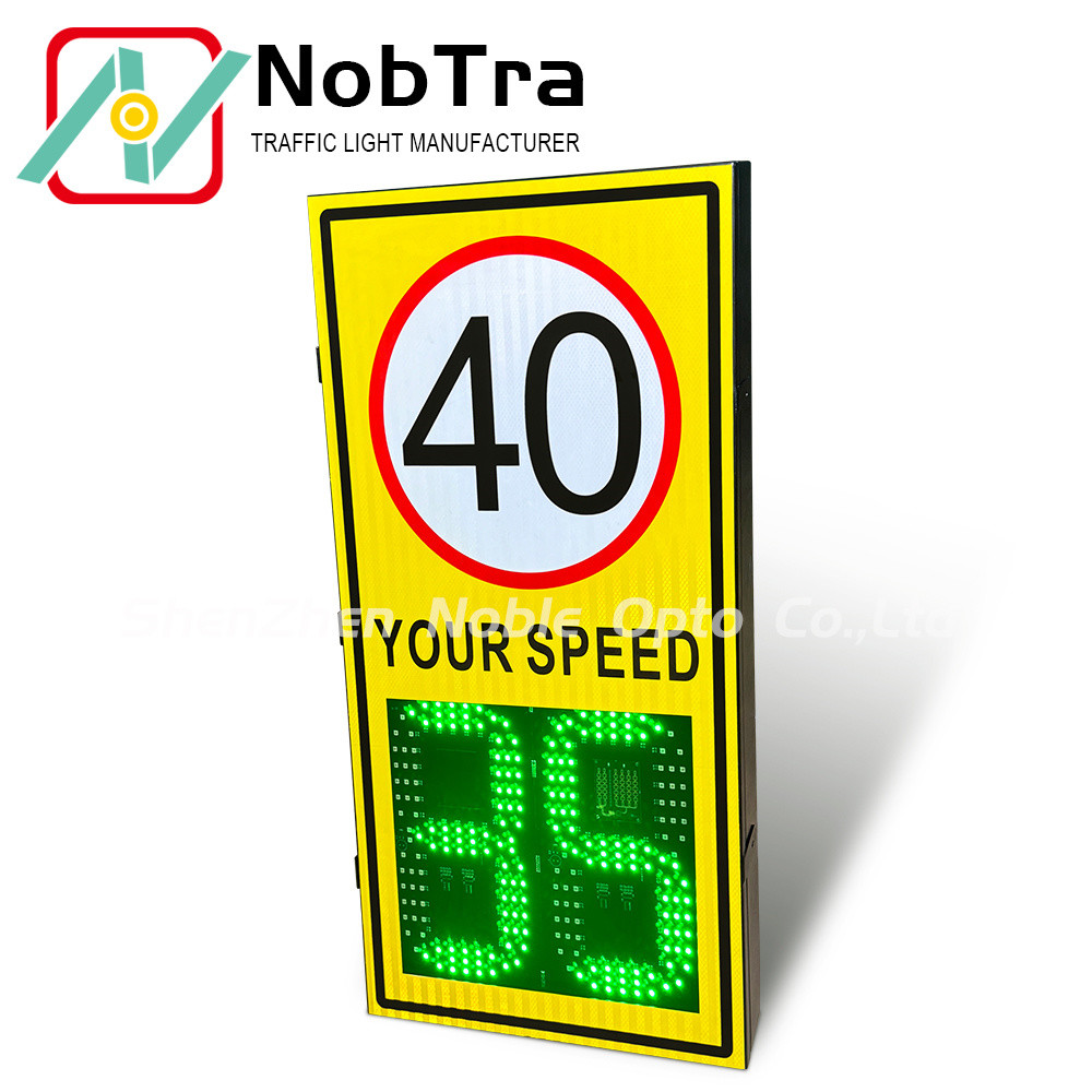 Effective Speed Limit Enforcement Radar Aware Speed Signs with Detection Range Up To 150 Meters