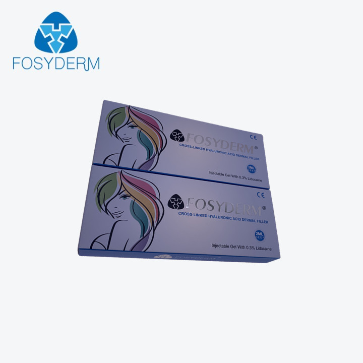 Facial Skin 2ml Dermal Filler Injections Hyaluronic Acid Deep Clear