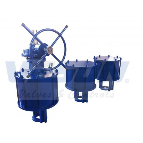 Quality Vsl Pneumatic Linear Actuator Single & Double Acting Customized Design for sale