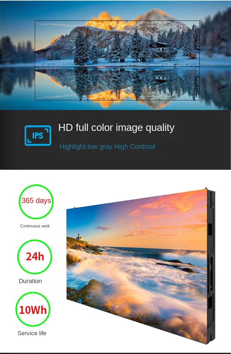 P2.5 P3 P4 LED Poster Display HD Full Color Digital Poster Screen 170 View Angle