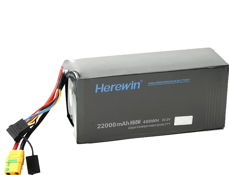 Stable Performance Soft Pack UAV Battery 16000mah 6s Lipo Battery 25C 22.2V For Professional UAVs