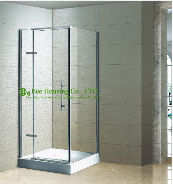 Shower room best Selling Hinged Bathroom Shower Enclosure,L-shape Hinged Shower