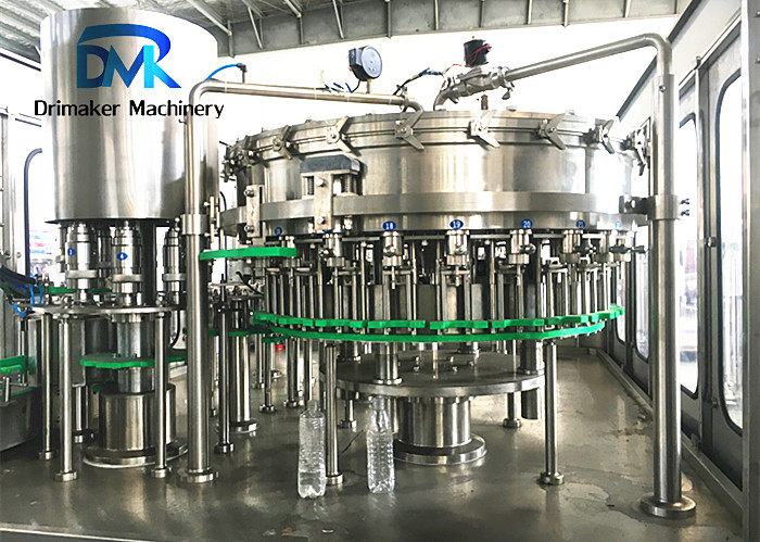 Full Automatic Carbonated Beverage Bottling Machine 3000 Bottles Per Hour
