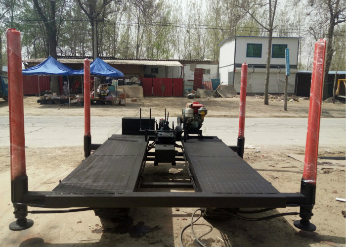Crawler Mounted Engineering Drilling Rig Color Customized XY-1B Structure Compact