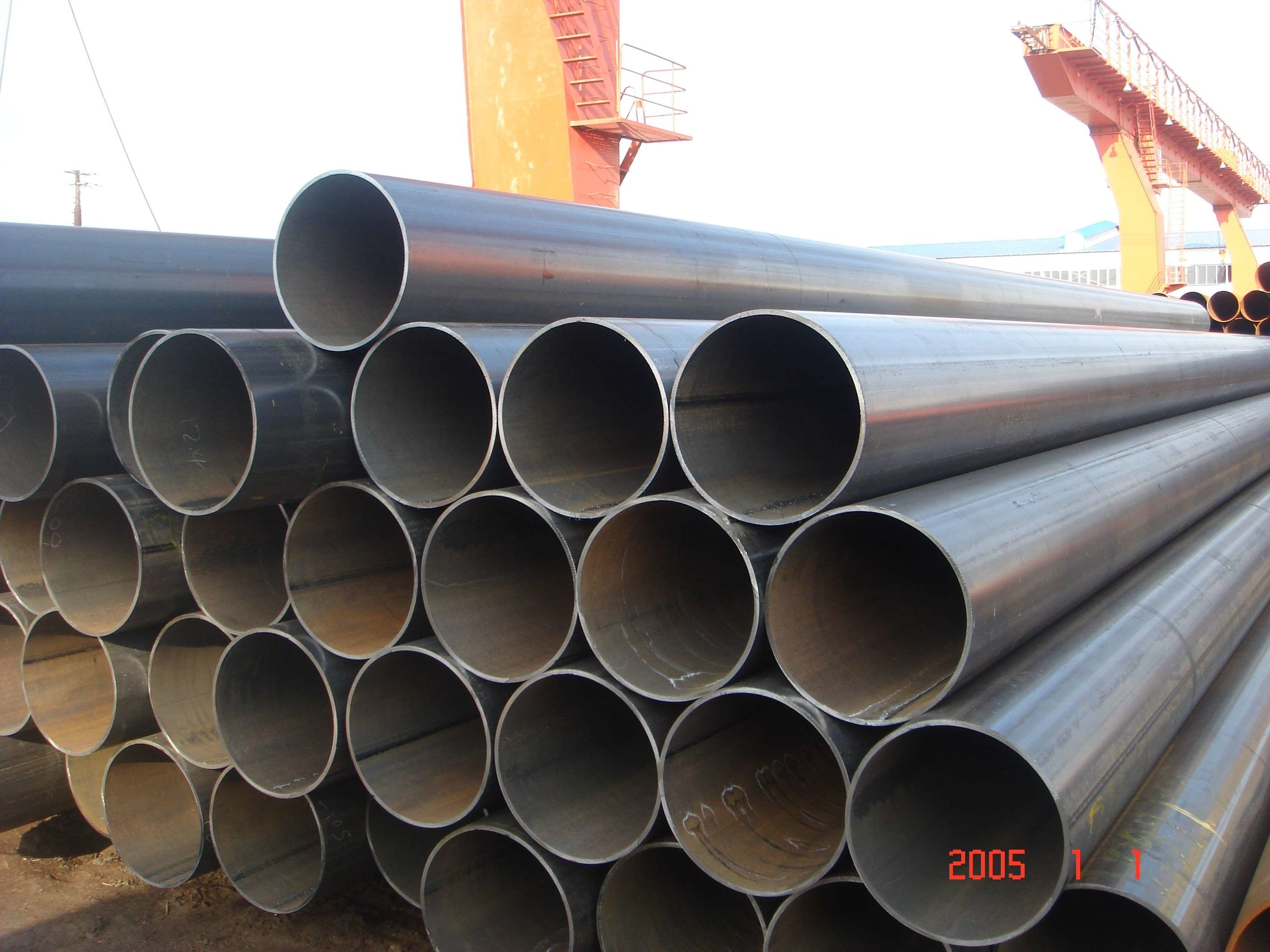 EN10210 EN10219 S275 S355JRH ERW Carbon Steel Tubing
