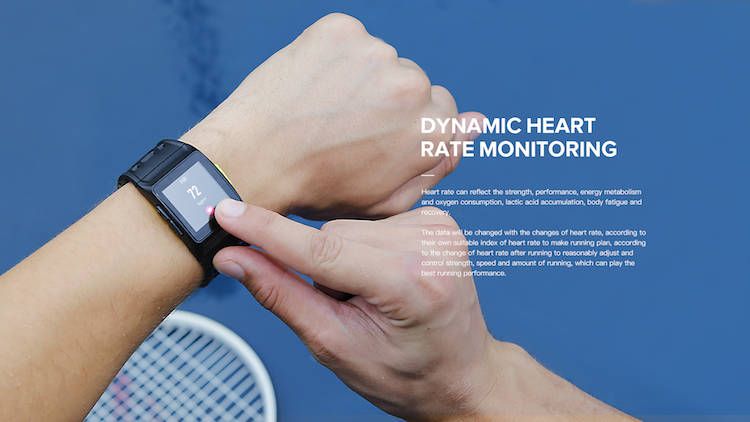 GPS Band ODM ECG Sensor Smartwatch