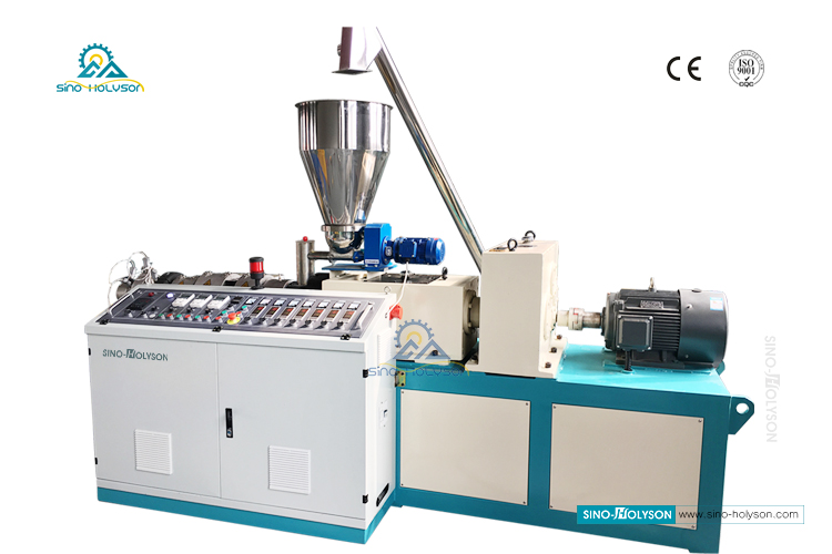 15kW Single Screw Extruder PVC HDPE PP Corrugated Pipe Making Machine