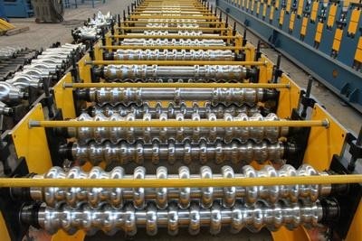 988 Type High Speed Corrugated Roll Forming Machine With Remote Control