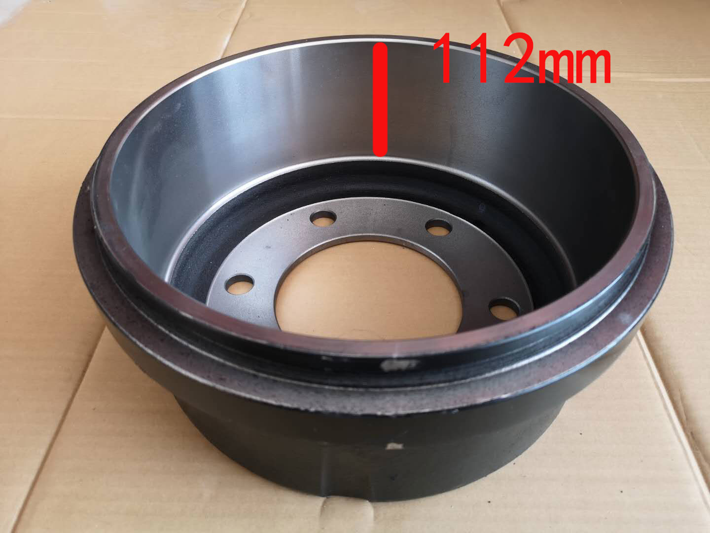 ISUZU NPR Six Holes Wheel Brake Drum 8970812182 8970812192 100mm Brake Lining