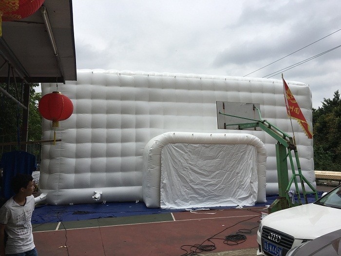 Durable Super Giant Inflatable Tent White Air Building Structure For Event / Party