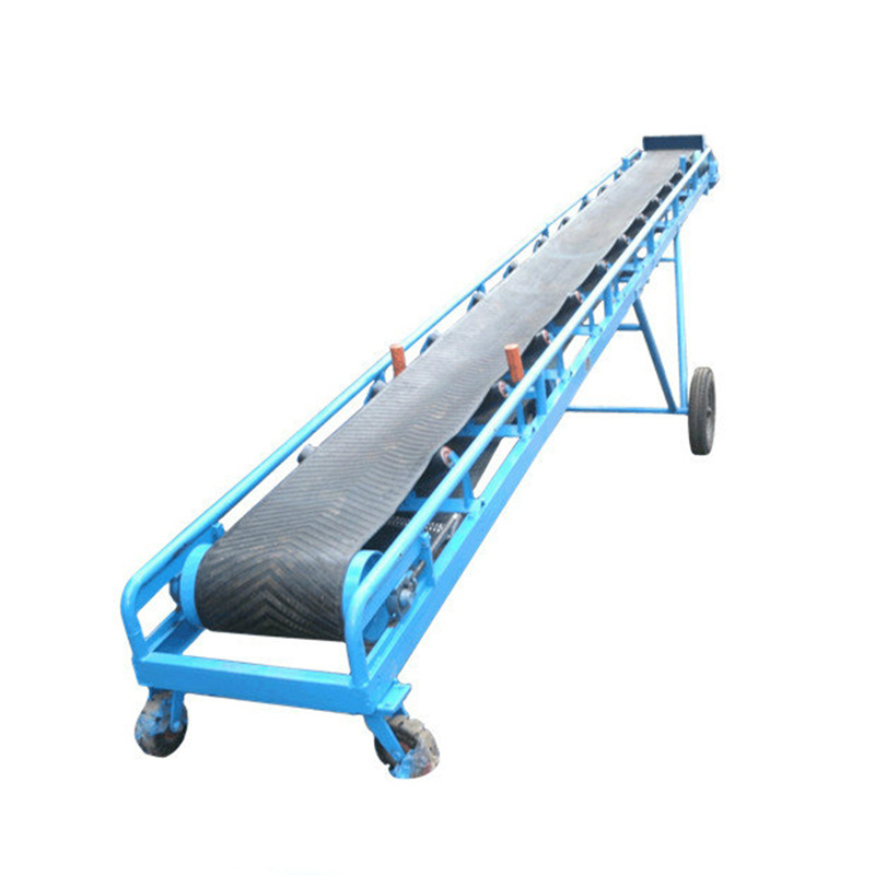 OEM Custom Height Adjustable Grain Bag Portable Conveyor Belt System Belt Conveyor