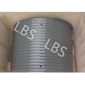 Q345B LBS Split Sleeve CNC Processing For Multilayer Spooling ISO Standard