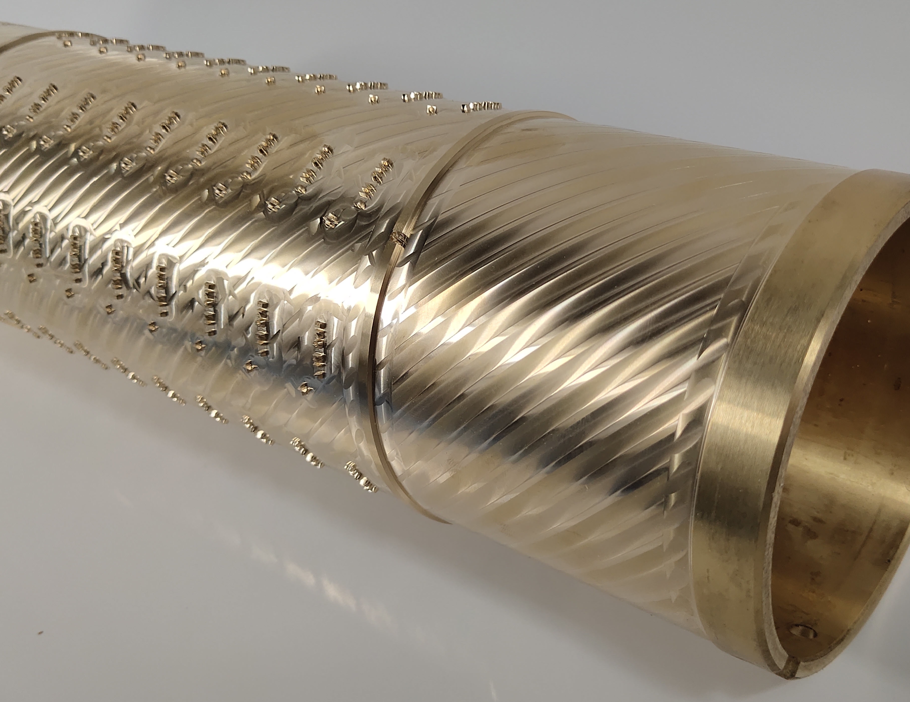 Rotary Hot Stamping Cylinders For Hot Foil Transfer Printing
