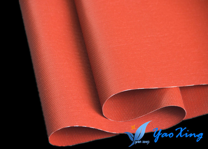 Fireproof Silicone Rubber Coated Fiberglass Fabric Heat Resistance
