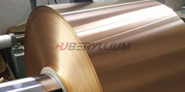 Cube Alloy 25 C17200 Beryllium Copper 172 Strip 1/2 Hard For Relay Switch Packed In Coil
