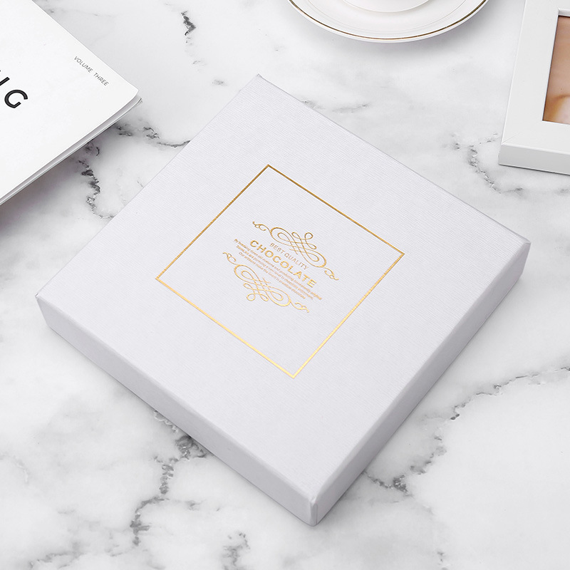 Recyclable Custom Luxury Colorful Rigiding Food Gift Chocolate Boxes with Your Own Logo
